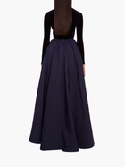 Velvet Taffeta Gown