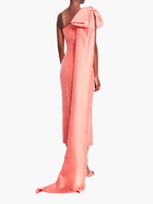 Silk Mikado Midi Dress