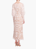 Long Sleeve Corded Midi Dress