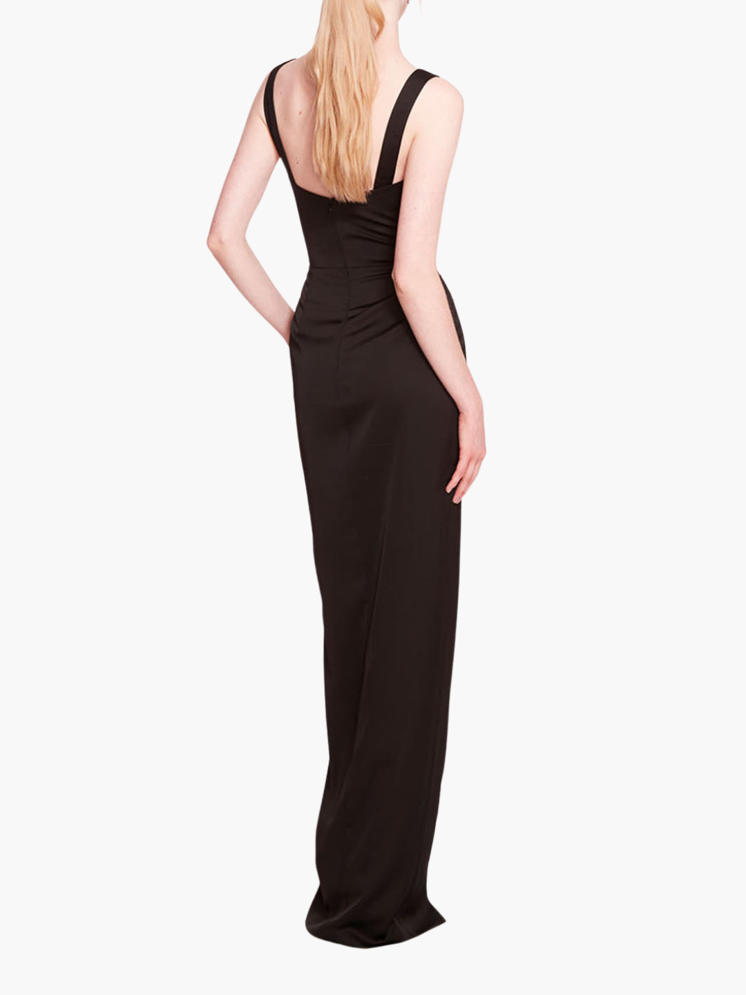 Satin Bustier Gown