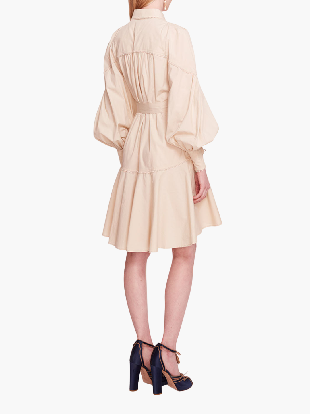 Poplin Mini Shirt Dress