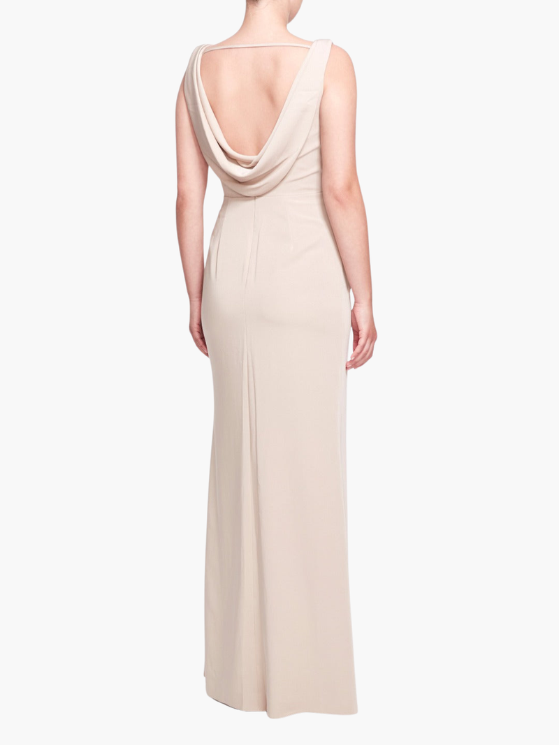 Turin Cowl Back Gown
