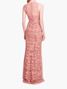 Corded Column Gown