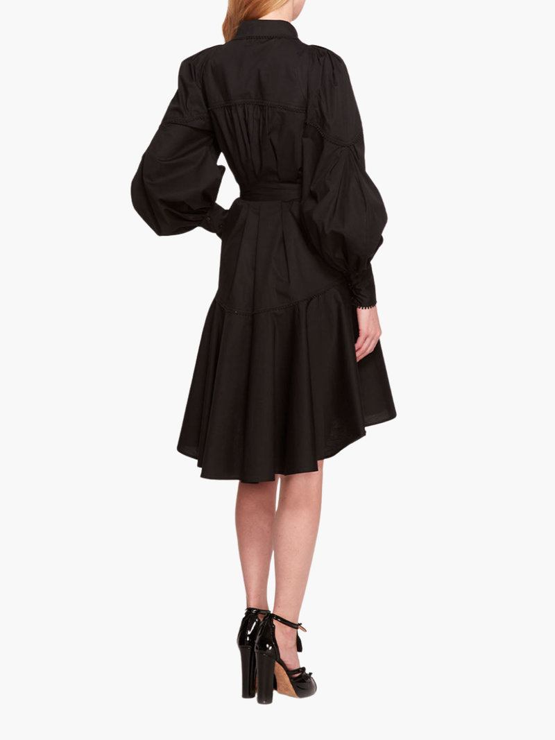 Poplin Mini Shirt Dress