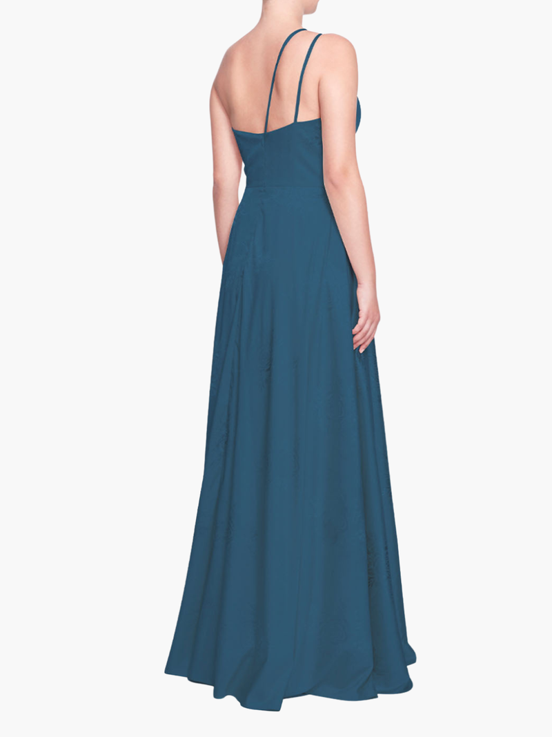 marchesa dress blue Marchesa Notte Blue Floral Embroidered Tulle Evening Gown Sz 2 Wedding NWT