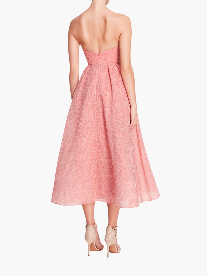 Cloque Sweetheart Dress