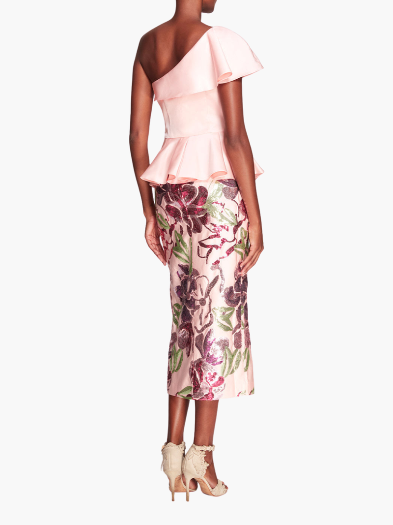 Duchess Degrade Midi Dress