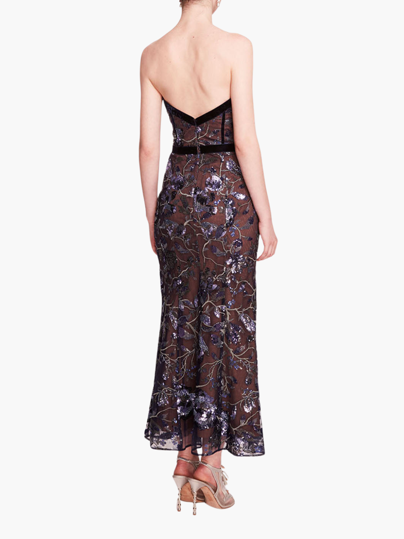 Climbing Vines Midi Dress