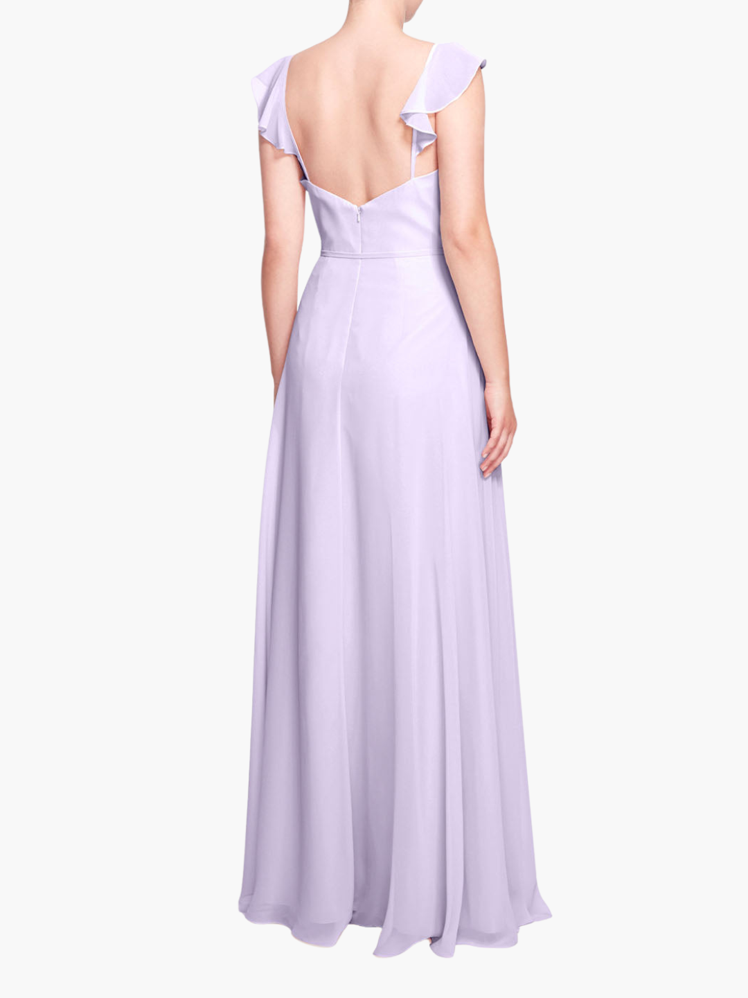 Naples Ruffle Strap Gown