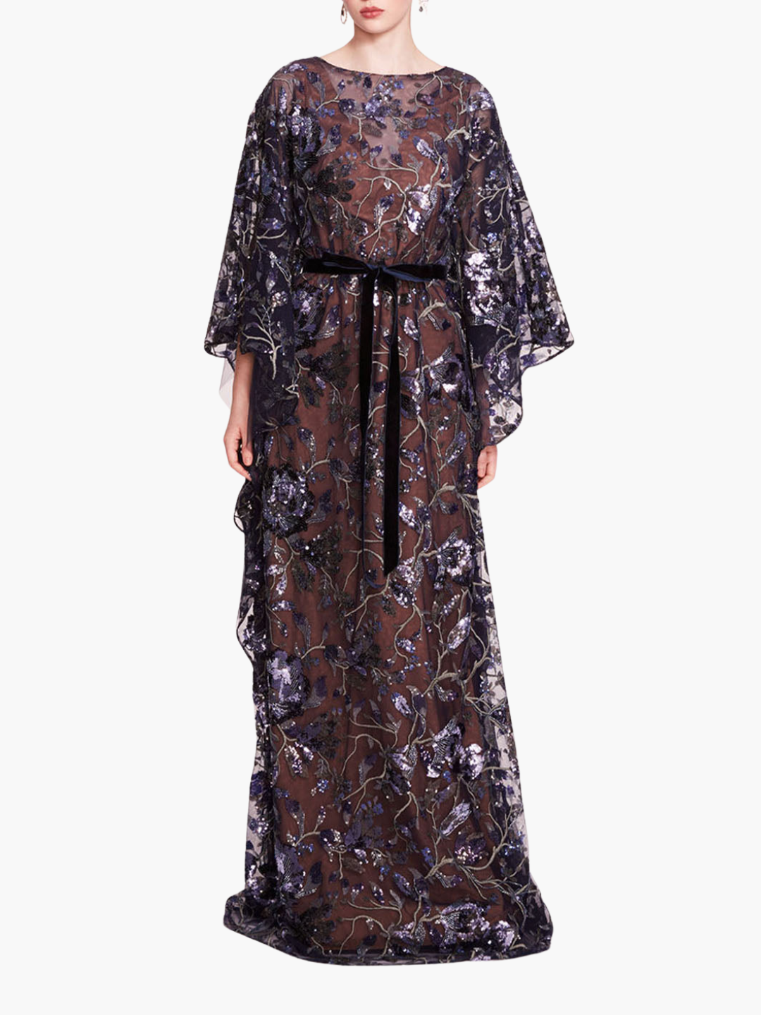 Climbing Vines Kaftan Gown