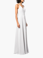 Sessa V-Neck Drape Gown