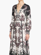 Corded Twill Midi Dress