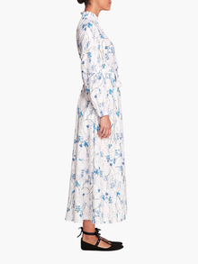 Fiorella Sateen Maxi Shirtdress