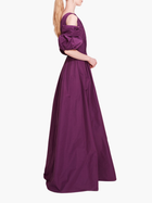 Taffeta Bubble Sleeve Gown
