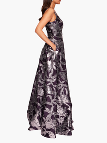 Lotus Sequin Gown