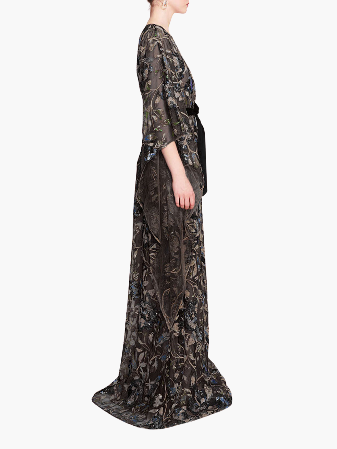 Climbing Vines Kaftan Gown