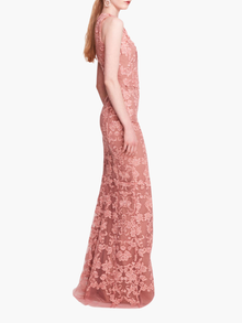 Corded Column Gown