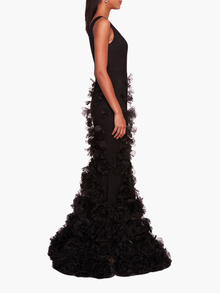 Tulle Rosette Gown