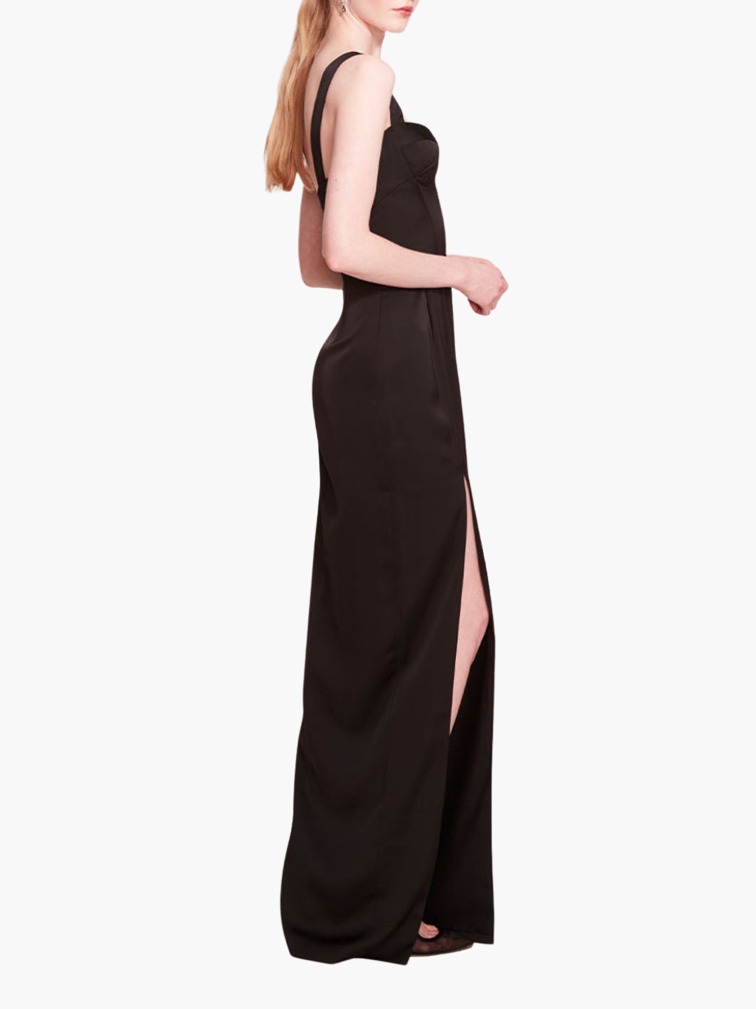 Satin Bustier Gown