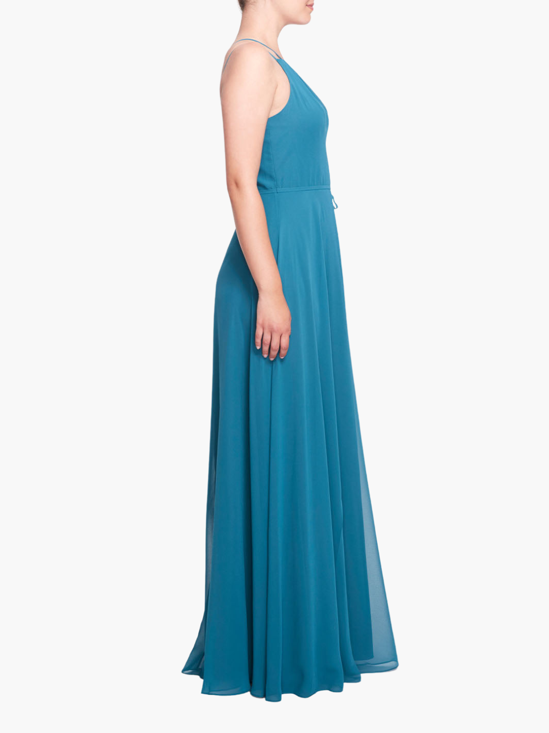 Pescara Peek-a-boo Gown - Emerald / 16 / BM1189 Pescara Peek-a-boo Gown - Emerald / 16 / BM1189