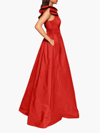 Taffeta Bow Gown