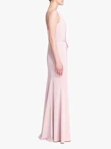 Novara One Shoulder Strappy Gown