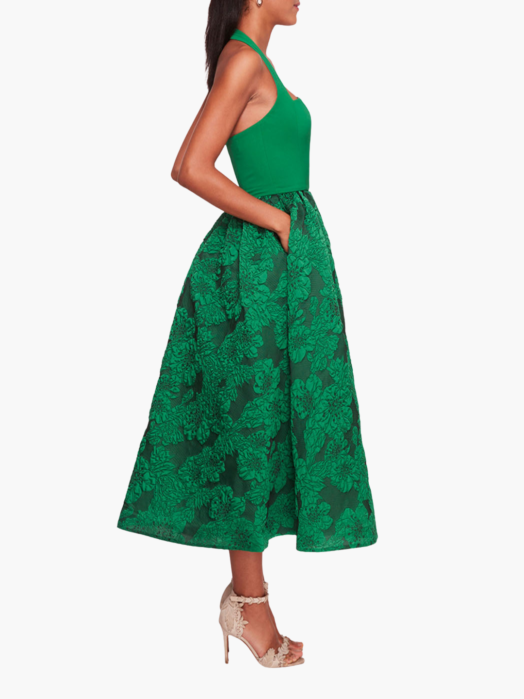 Calathea Halter Dress