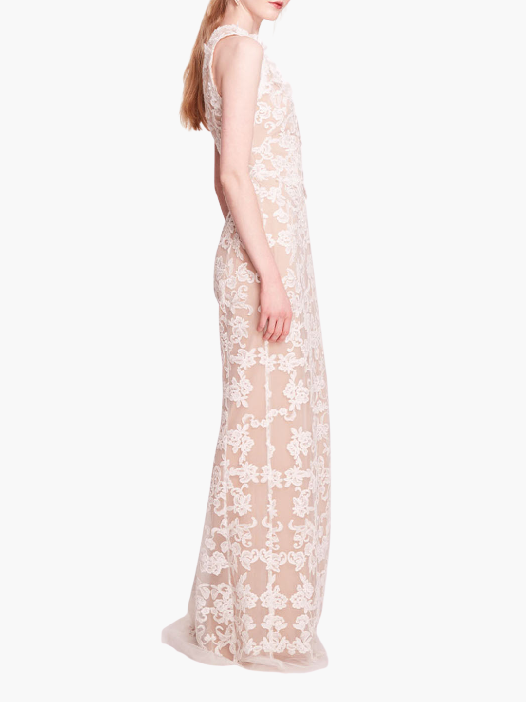 Corded Column Gown | Marchesa Corded Column Gown | Marchesa