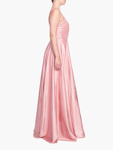 Matera Wrap Floral Gown