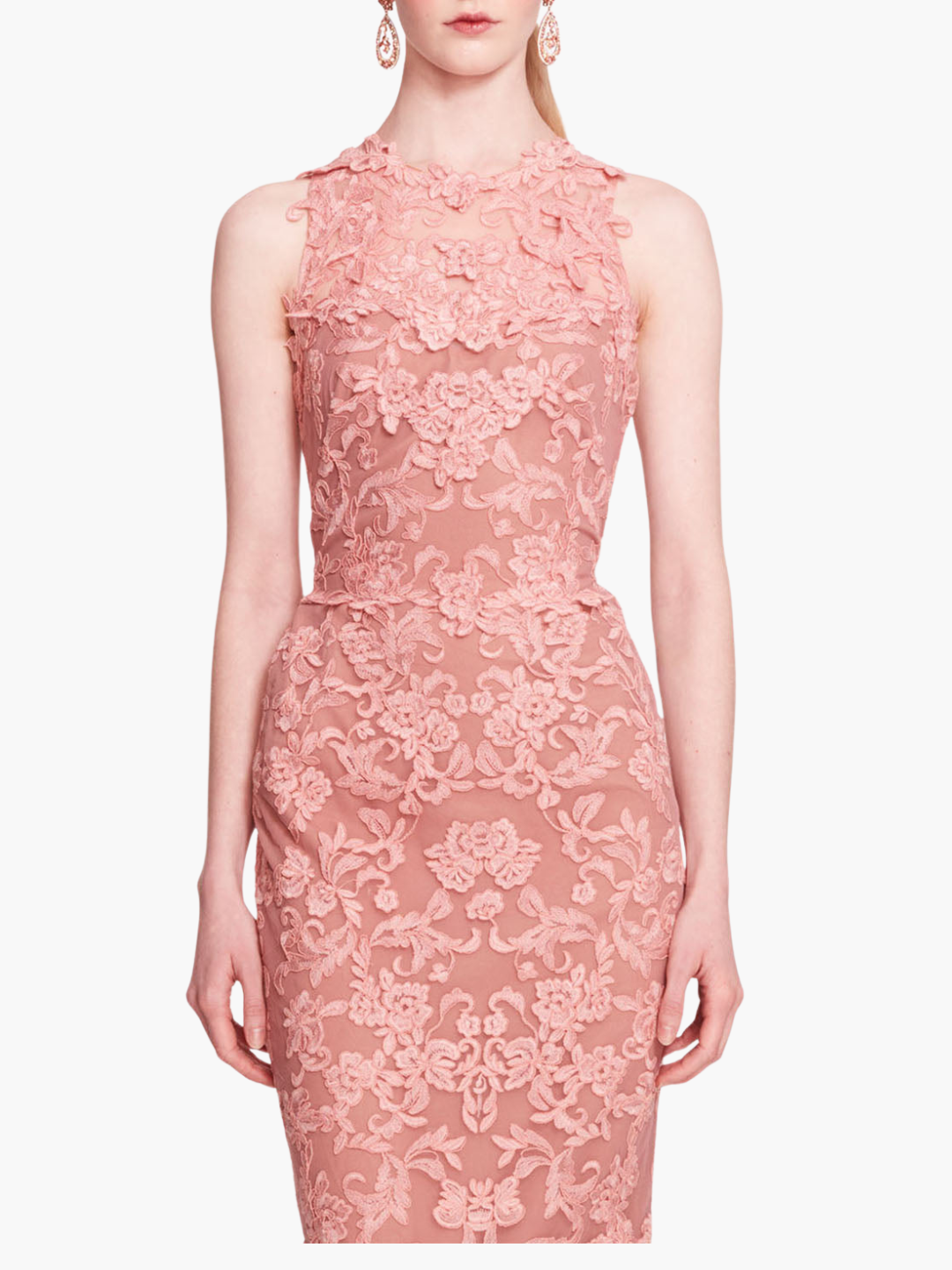 Corded Column Gown