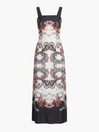 Garden of Eve Sleeveless Twill Maxi Dress