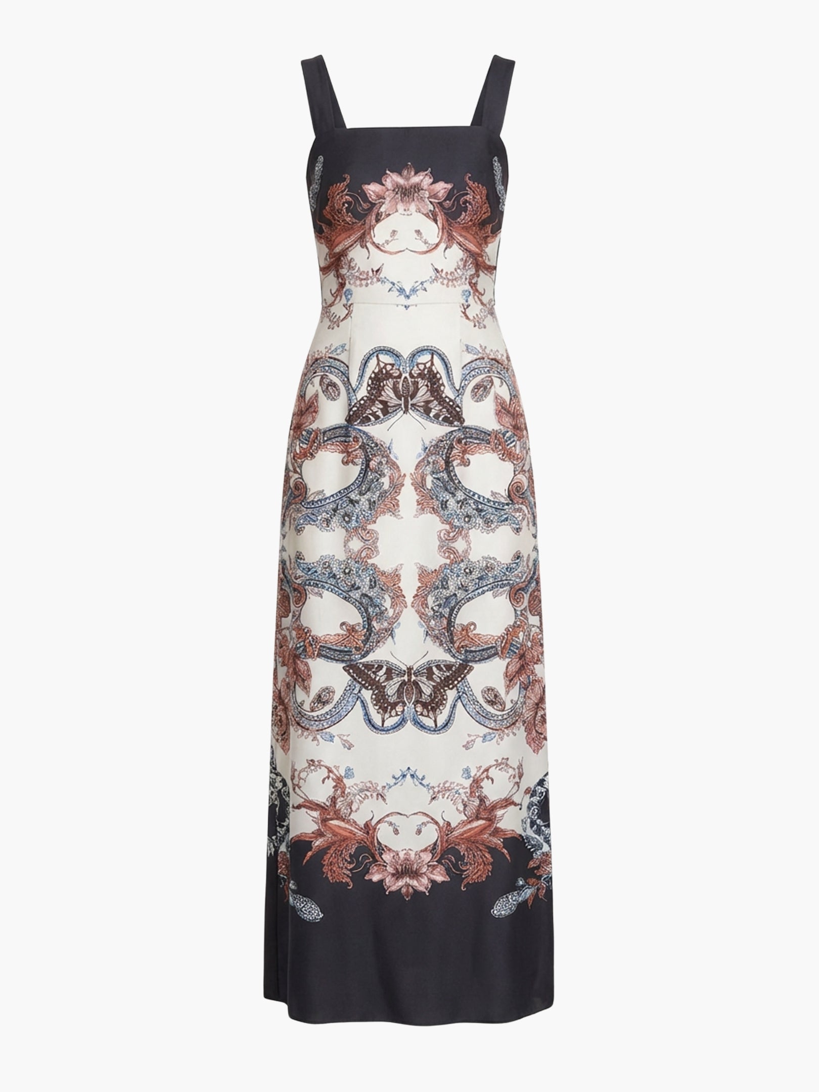 Garden of Eve Sleeveless Twill Maxi Dress