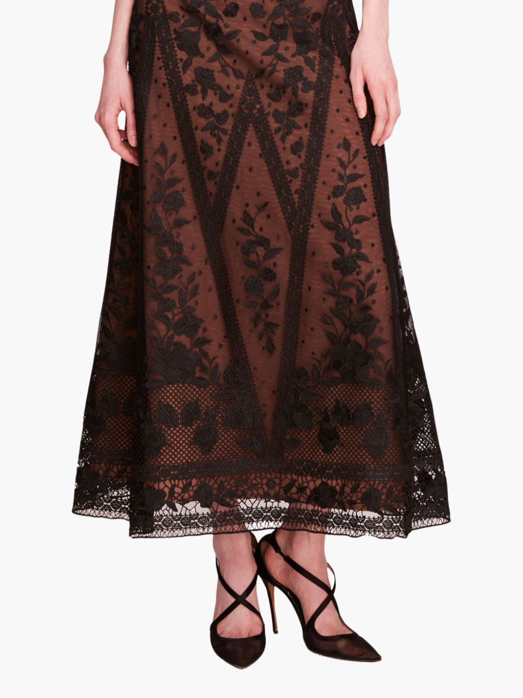 Spear Garden Midi Dress