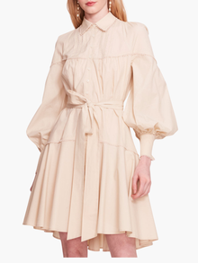 Poplin Mini Shirt Dress