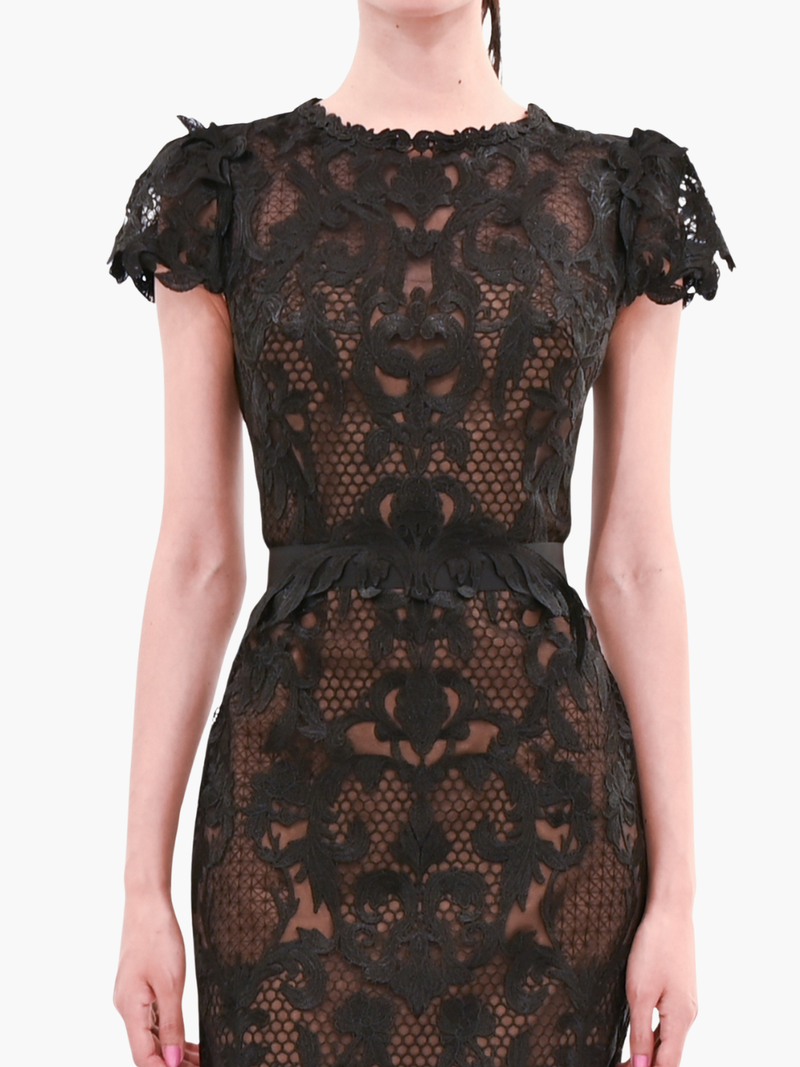 Nocturnes Midi Dress