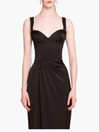 Satin Bustier Gown