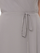 Sessa V-Neck Drape Gown