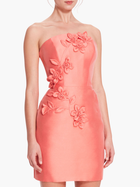 Floral Mikado Mini Dress