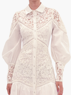 Lace Guipure Mini Dress