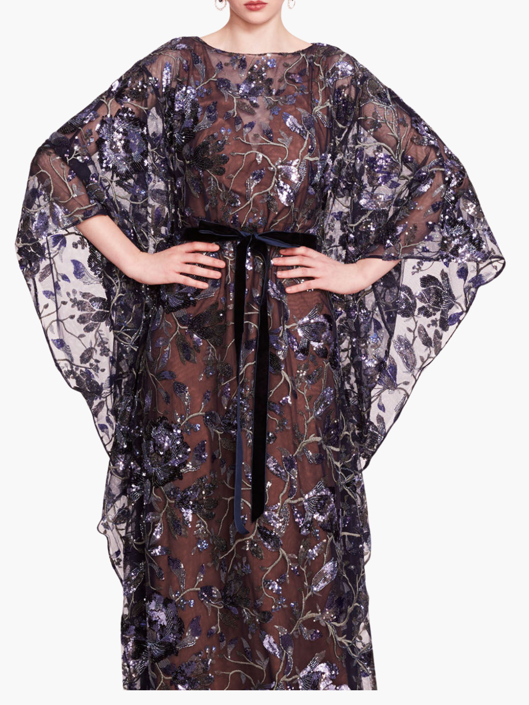 Climbing Vines Kaftan Gown | Marchesa Climbing Vines Kaftan Gown | Marchesa