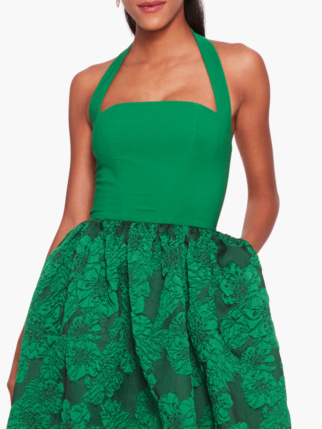 Calathea Halter Dress