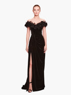 Couture Icons Velvet Column Gown