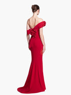 Couture One Shoulder Column Gown