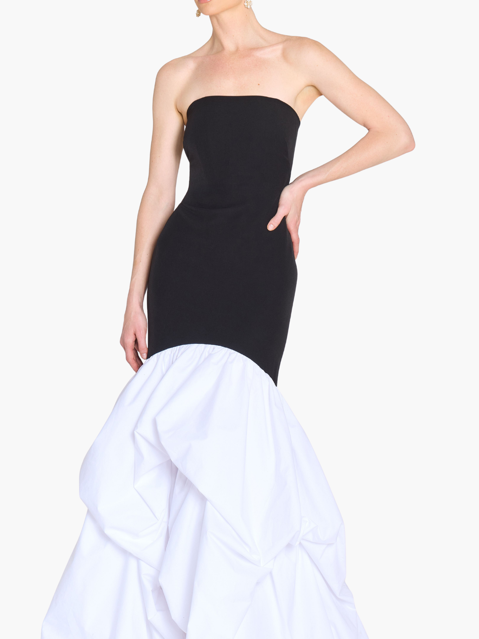 Marchesa Notte Drop Waist Mermaid Gown Marchesa Notte Drop Waist Mermaid Gown