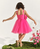 Marchesa Mini + Gymboree Oversized Rosette Fit And Flare Dress