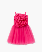 Marchesa Mini + Gymboree Oversized Rosette Fit And Flare Dress