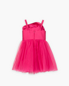 Marchesa Mini + Gymboree Oversized Rosette Fit And Flare Dress