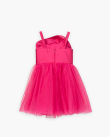 Marchesa Mini + Gymboree Oversized Rosette Fit And Flare Dress