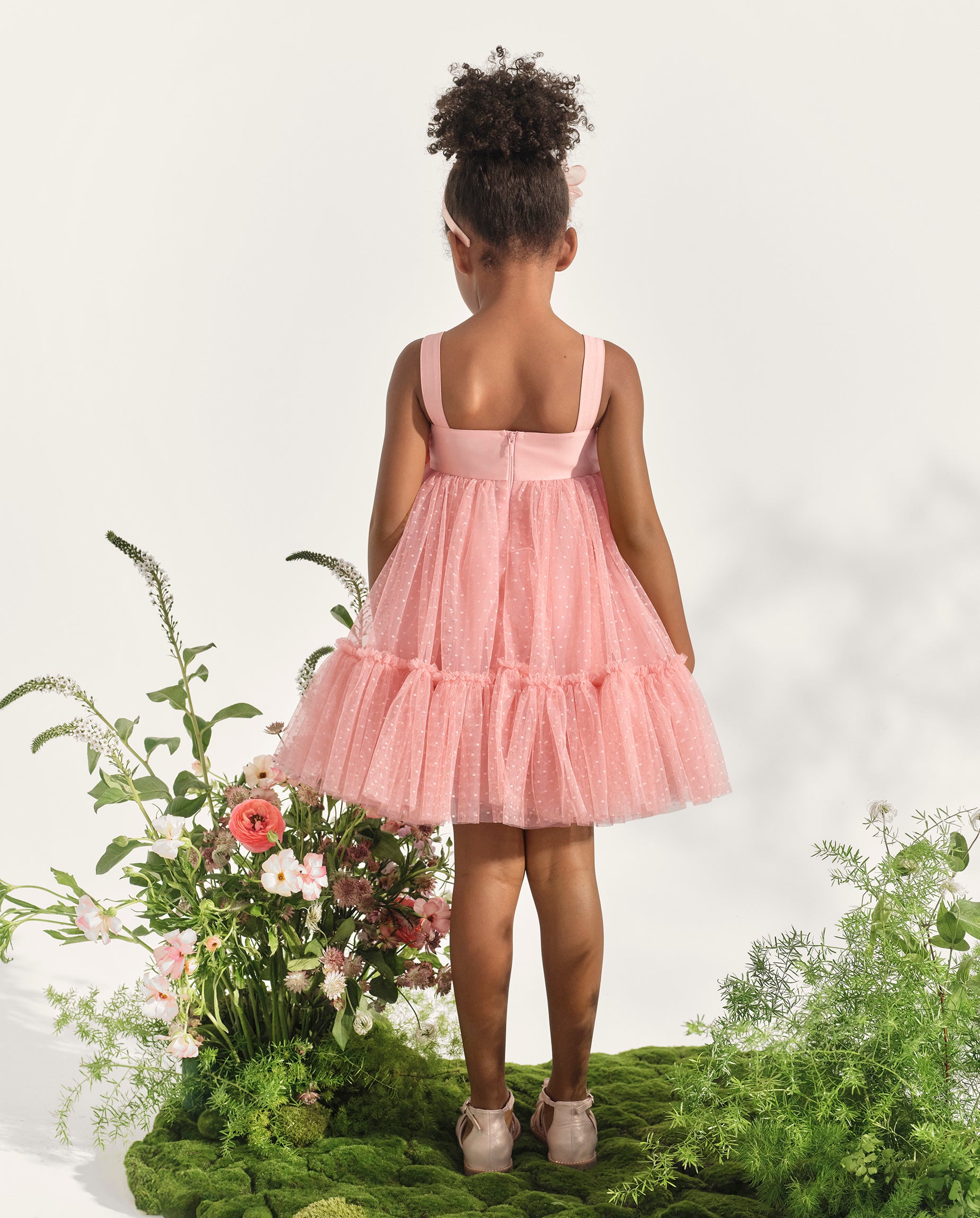 Marchesa Mini + Gymboree Oversized Bow Fit And Flare Dress