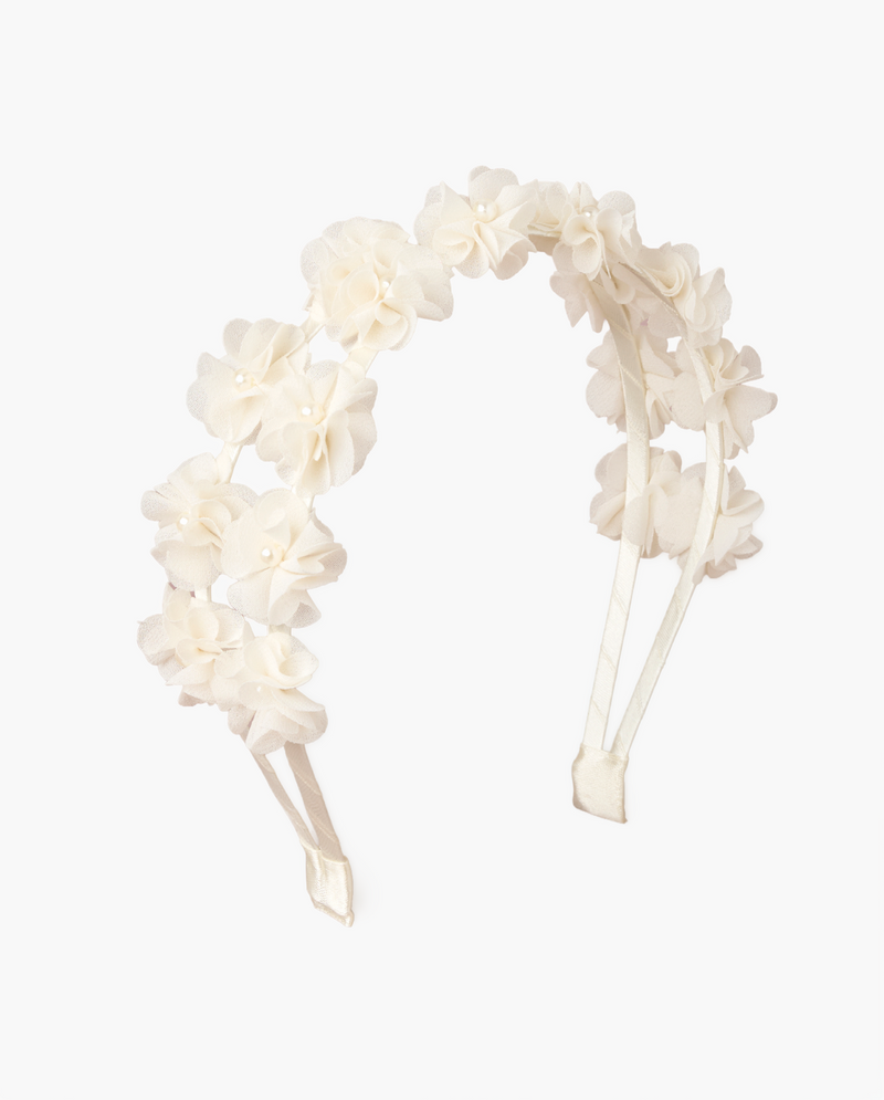 Marchesa Mini + Gymboree Floral Faux Pearl Headband